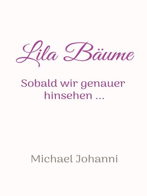 cover image of Lila Bäume